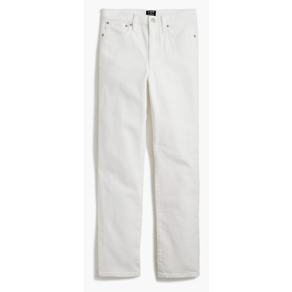 J Crew Essential Straight All Day Stretch Petite Jeans US Women's 32P New - Picture 1 of 7